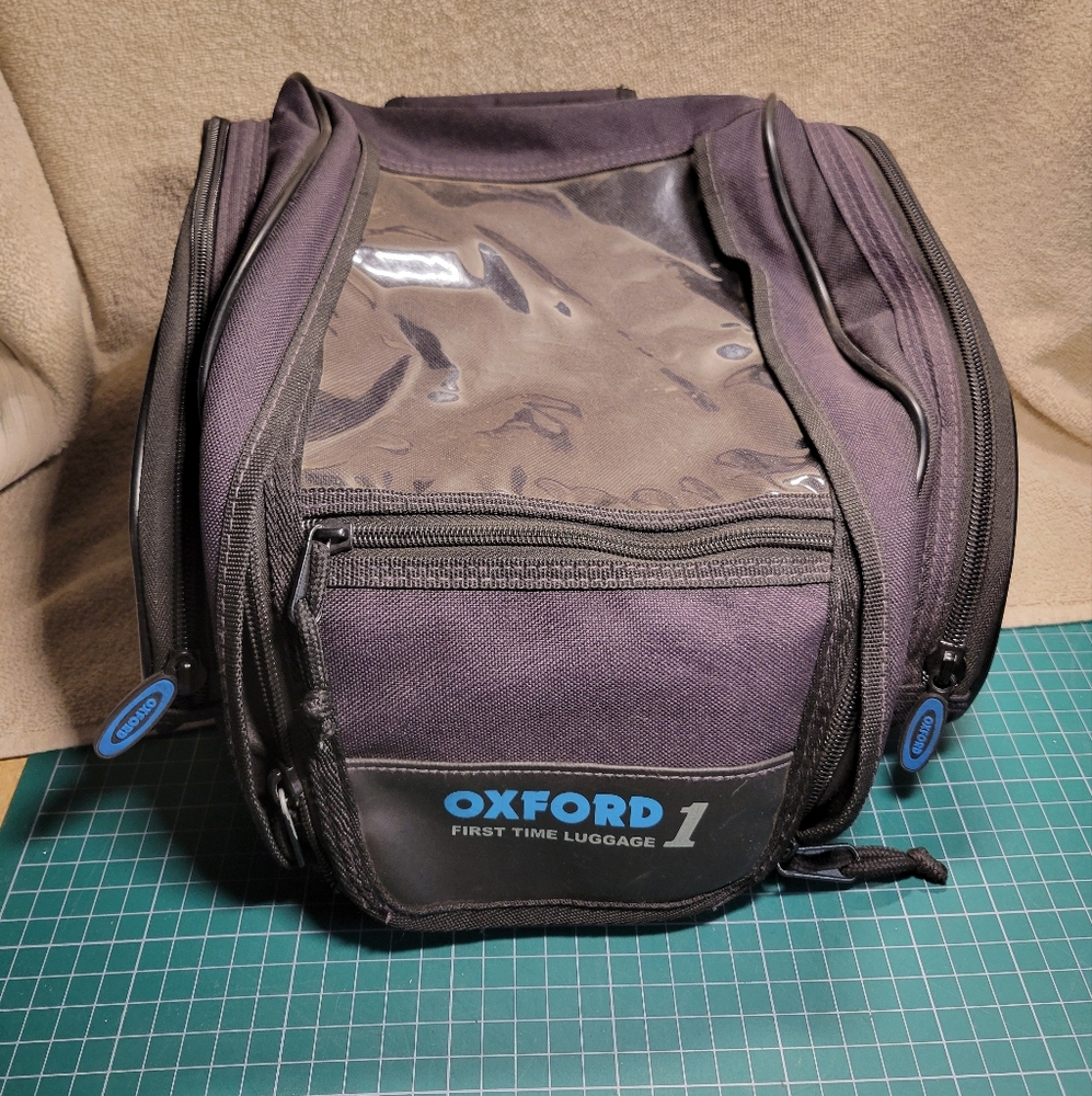 Oxford 1 Motorcycle First Time Luggage Excellent tank bag